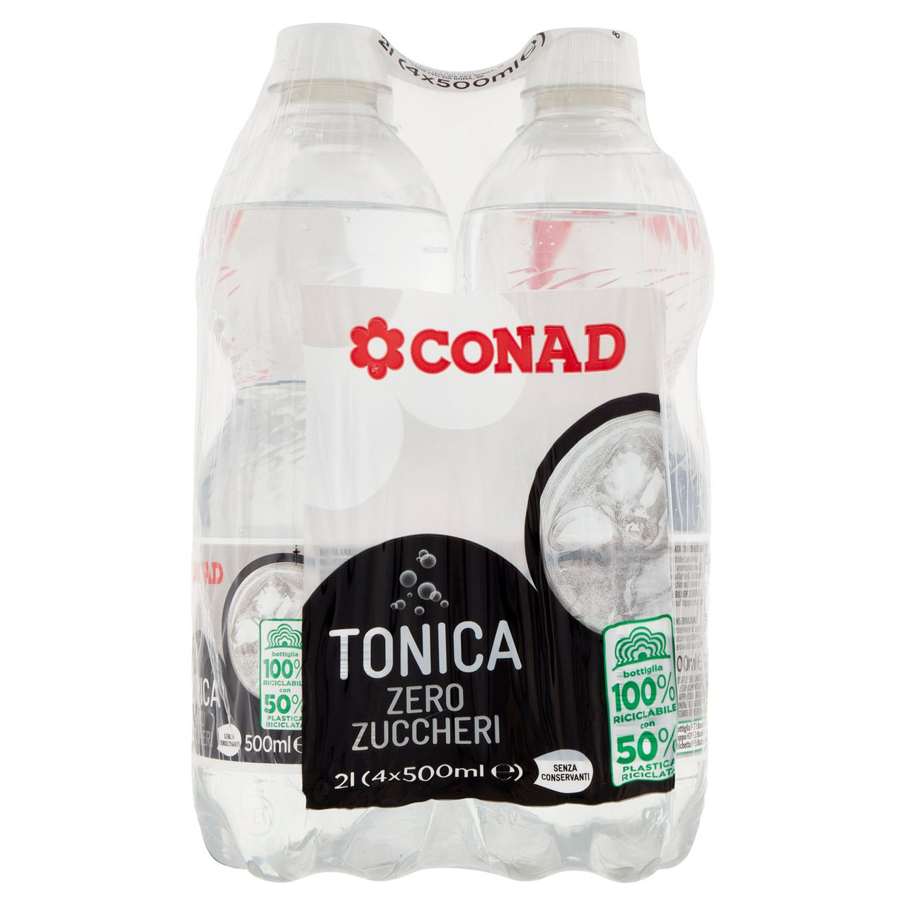 CONAD Tonica Zero Zuccheri 4 x 500 ml