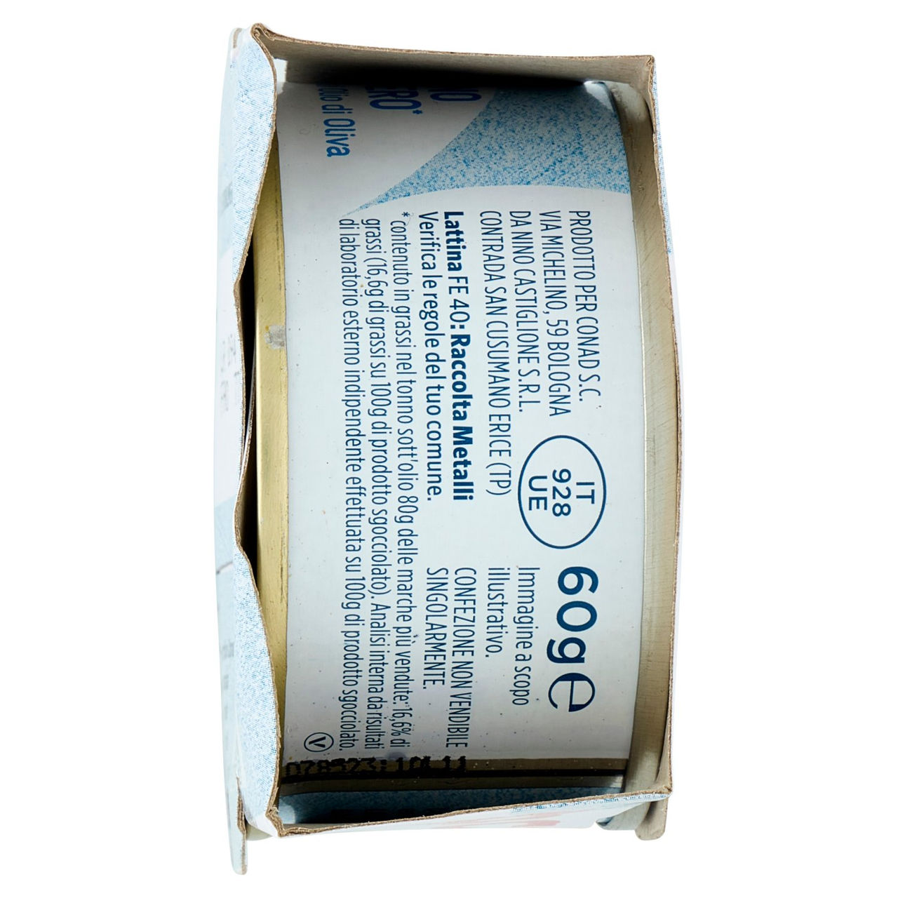 CONAD Tonno Leggero* in una Goccia di Olio di Oliva 4 x 60 g