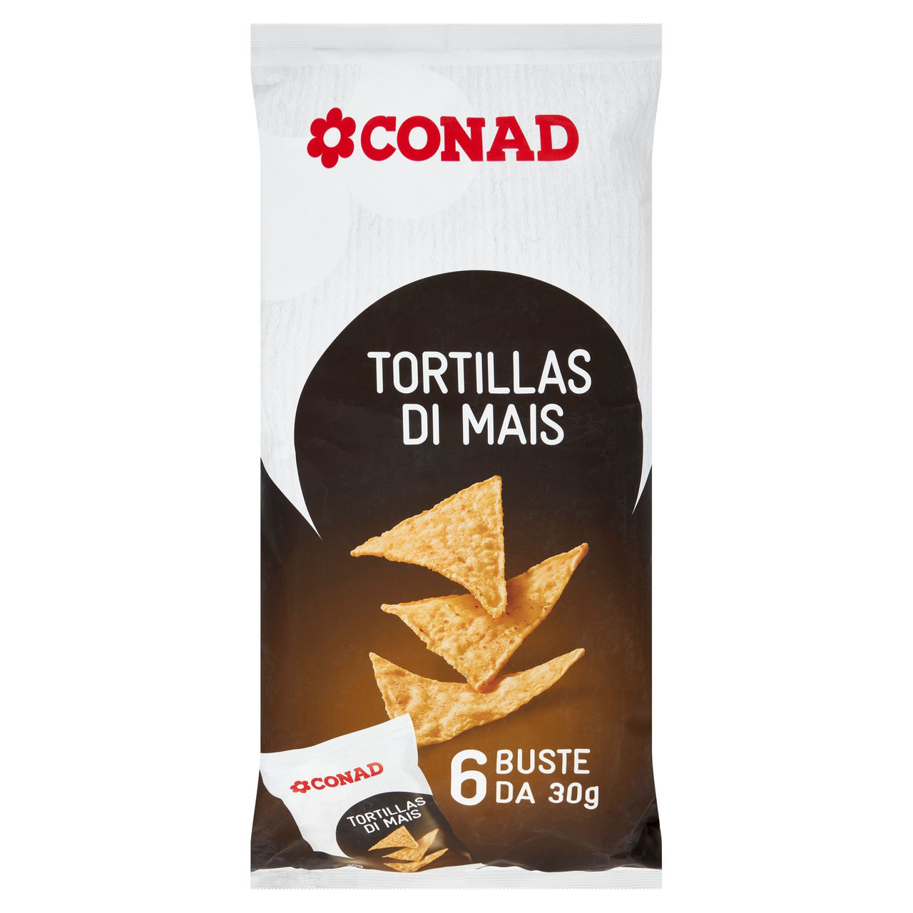 CONAD Tortillas di Mais 6 x 30 g