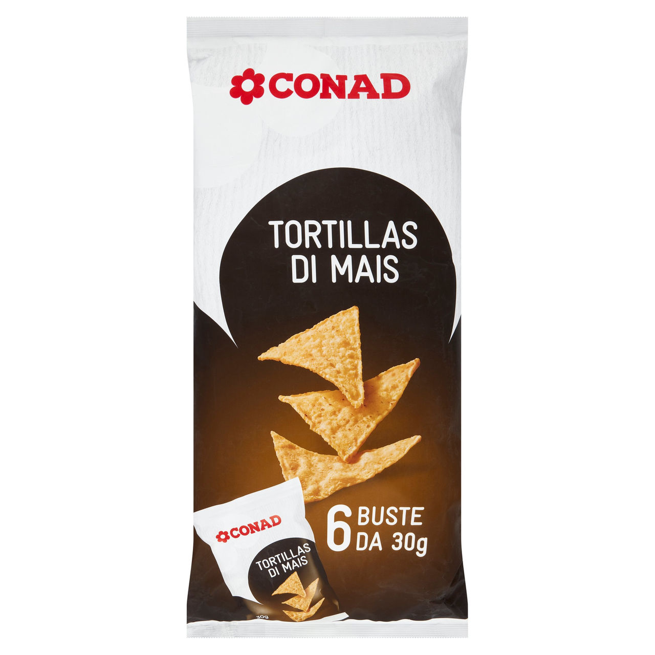 CONAD Tortillas di Mais 6 x 30 g