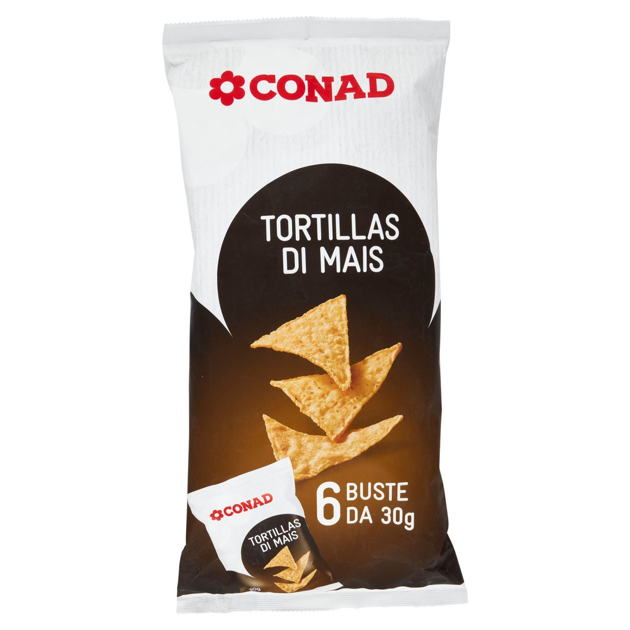 CONAD Tortillas di Mais 6 x 30 g