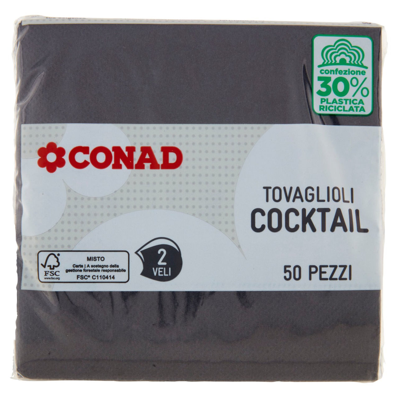 CONAD Tovaglioli Cocktail 2 veli 50 pz