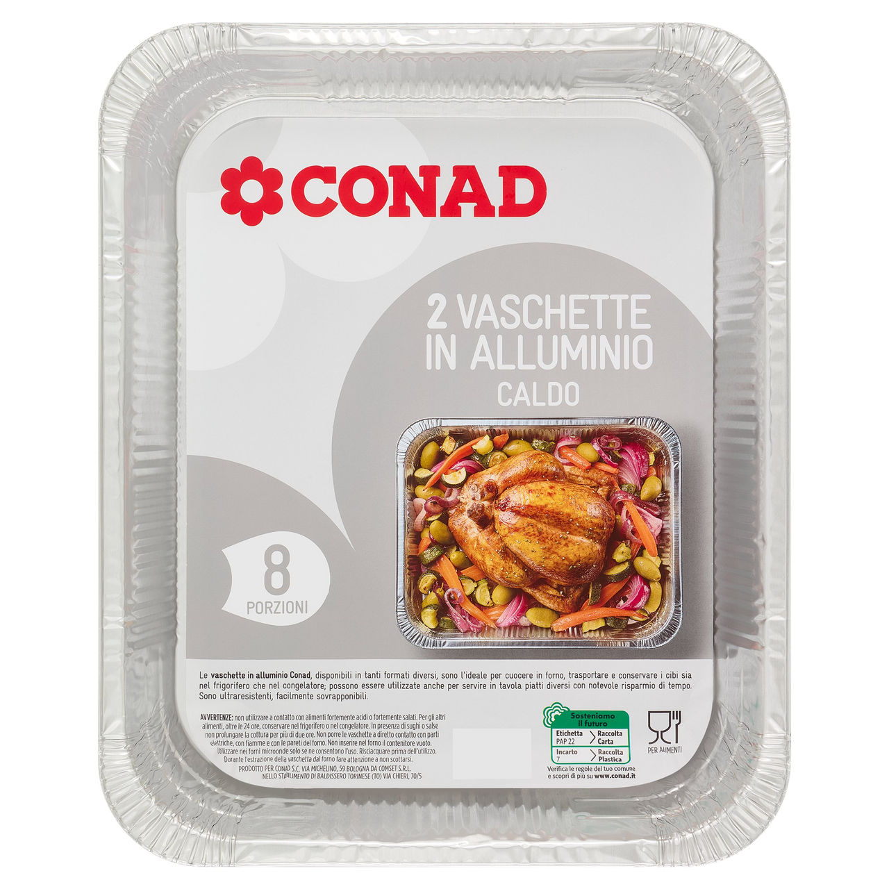 Vaschette in Alluminio Conad in vendita online