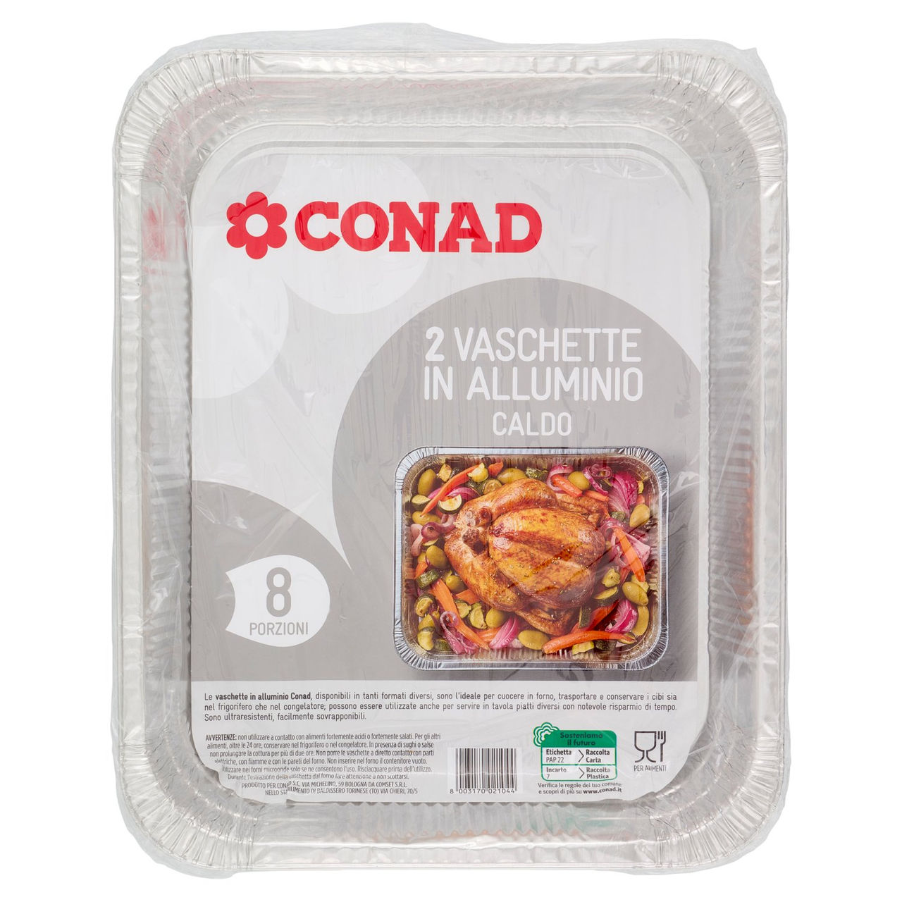 Vaschette in Alluminio Conad in vendita online