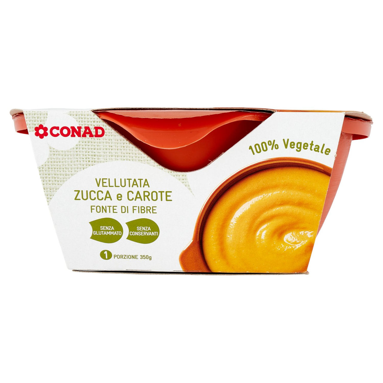 CONAD Vellutata Zucca e Carote 350 g