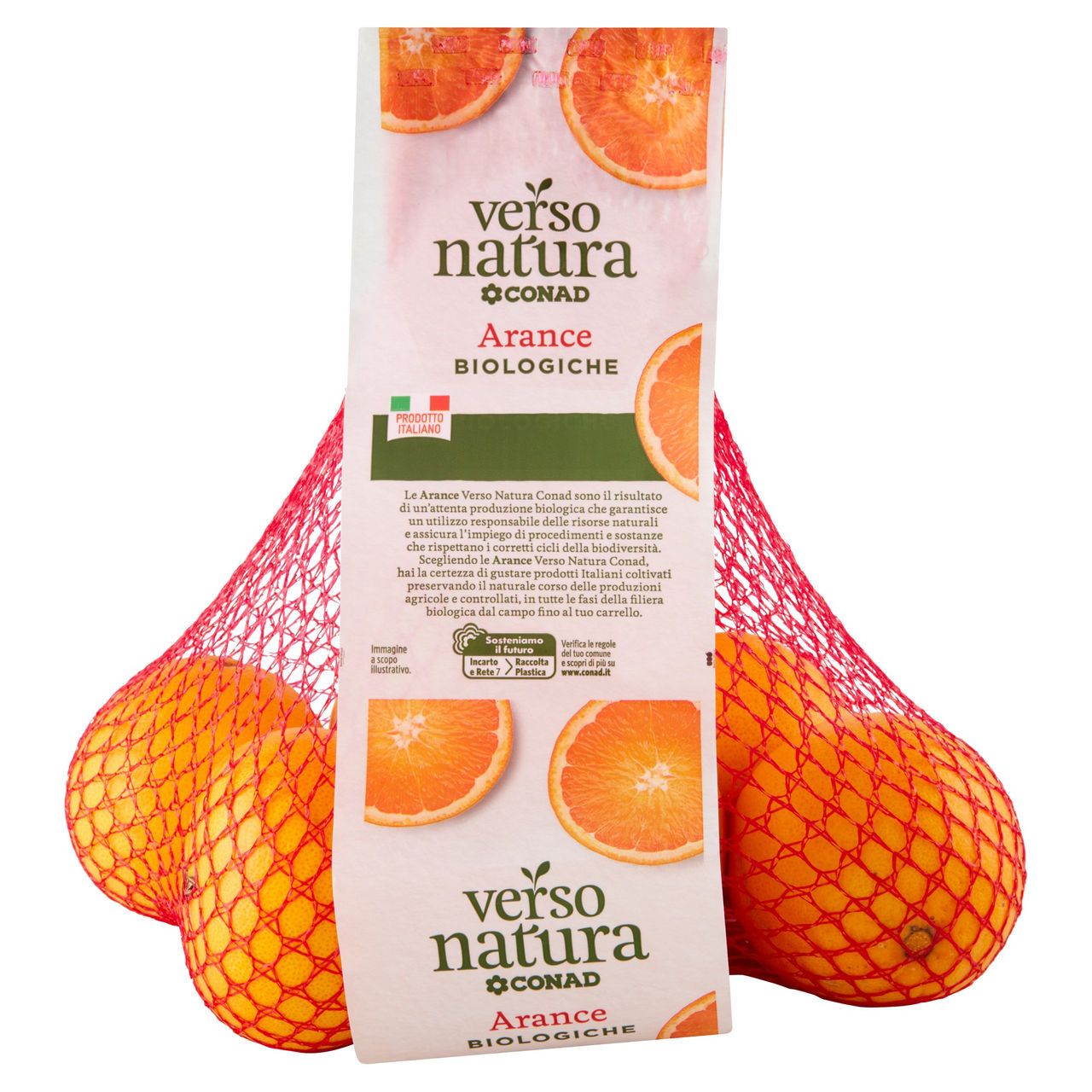 CONAD VERSO NATURA Arance Biologiche Navelina Italia Cal. 3 1 kg