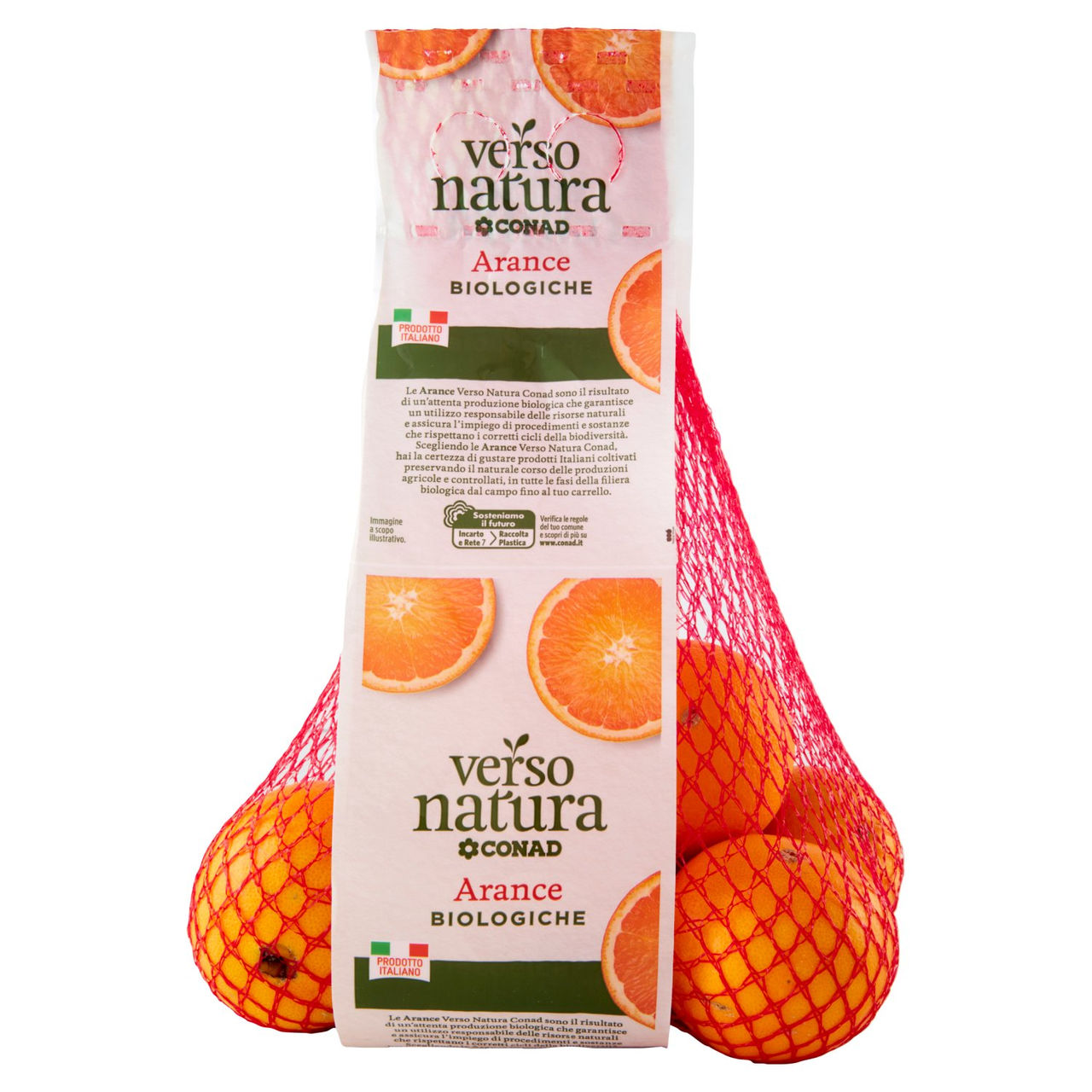 CONAD VERSO NATURA Arance Biologiche Navelina Italia Cal.5 1 kg