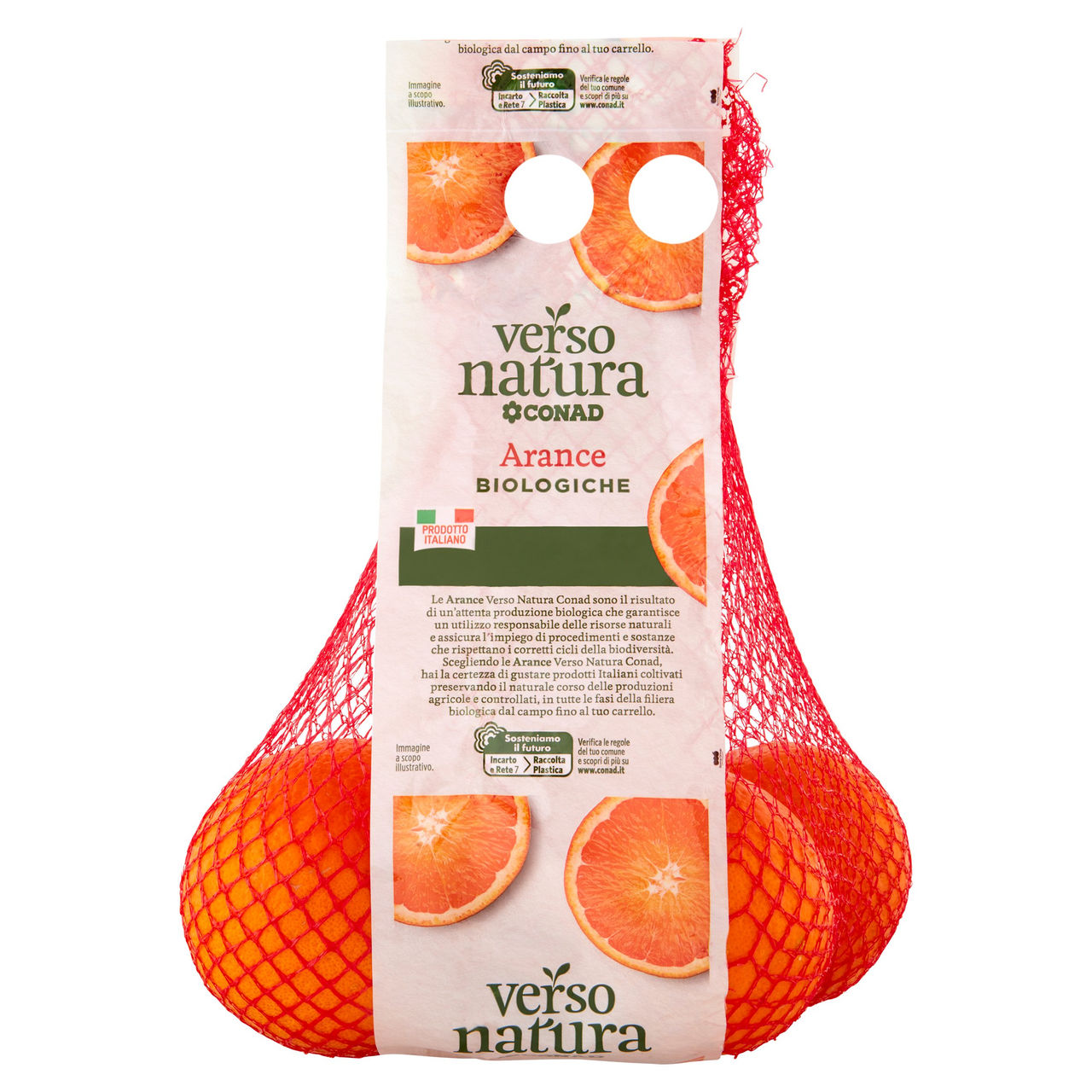 CONAD VERSO NATURA Arance Biologiche Washington Navel Italia Cal. 4 1 kg