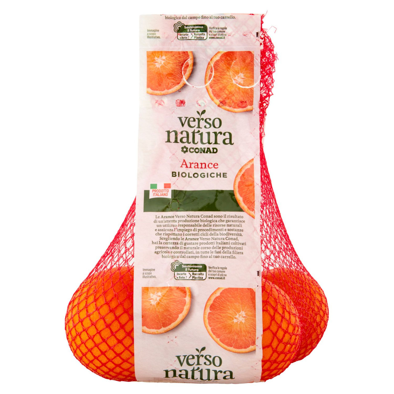 CONAD VERSO NATURA Arance Biologiche Washington Navel Italia Cal. 4 1 kg