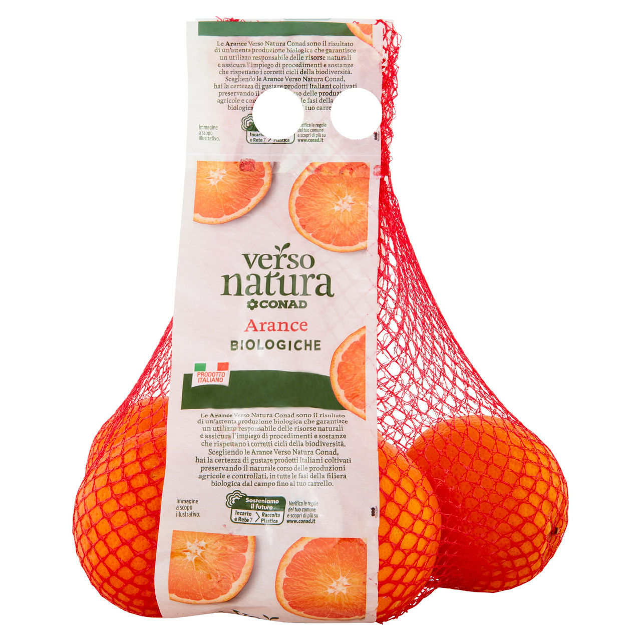 CONAD VERSO NATURA Arance Biologiche Washington Navel Italia Cal. 5 1 kg