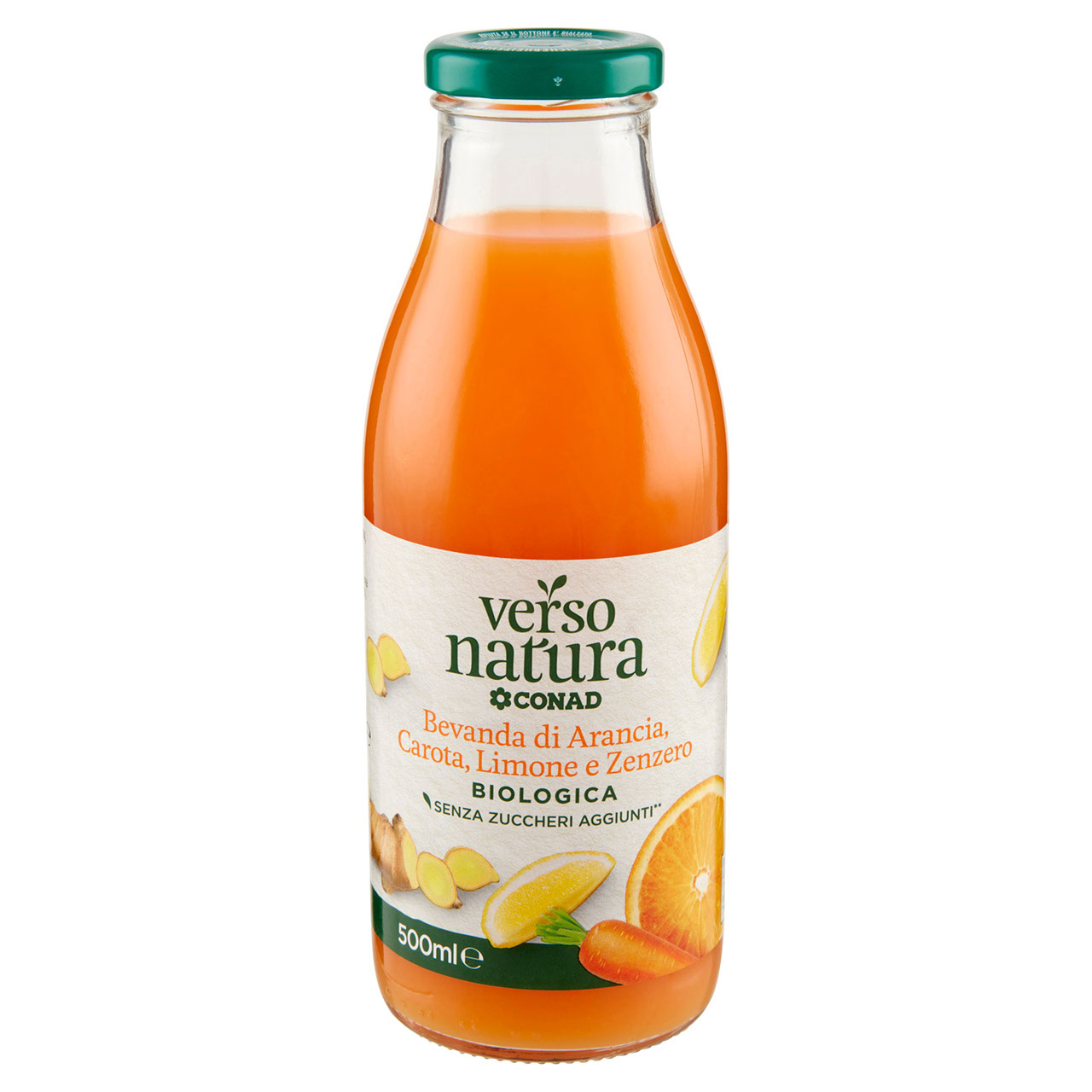 Arancia carota limone e zenzero Verso Natura