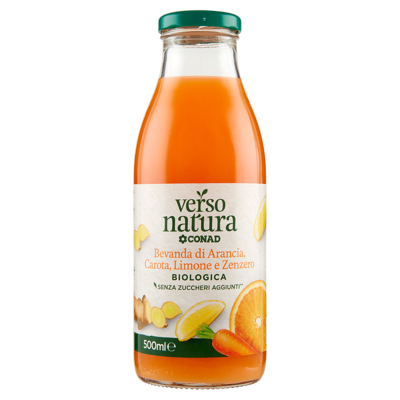 Arancia carota limone e zenzero Verso Natura