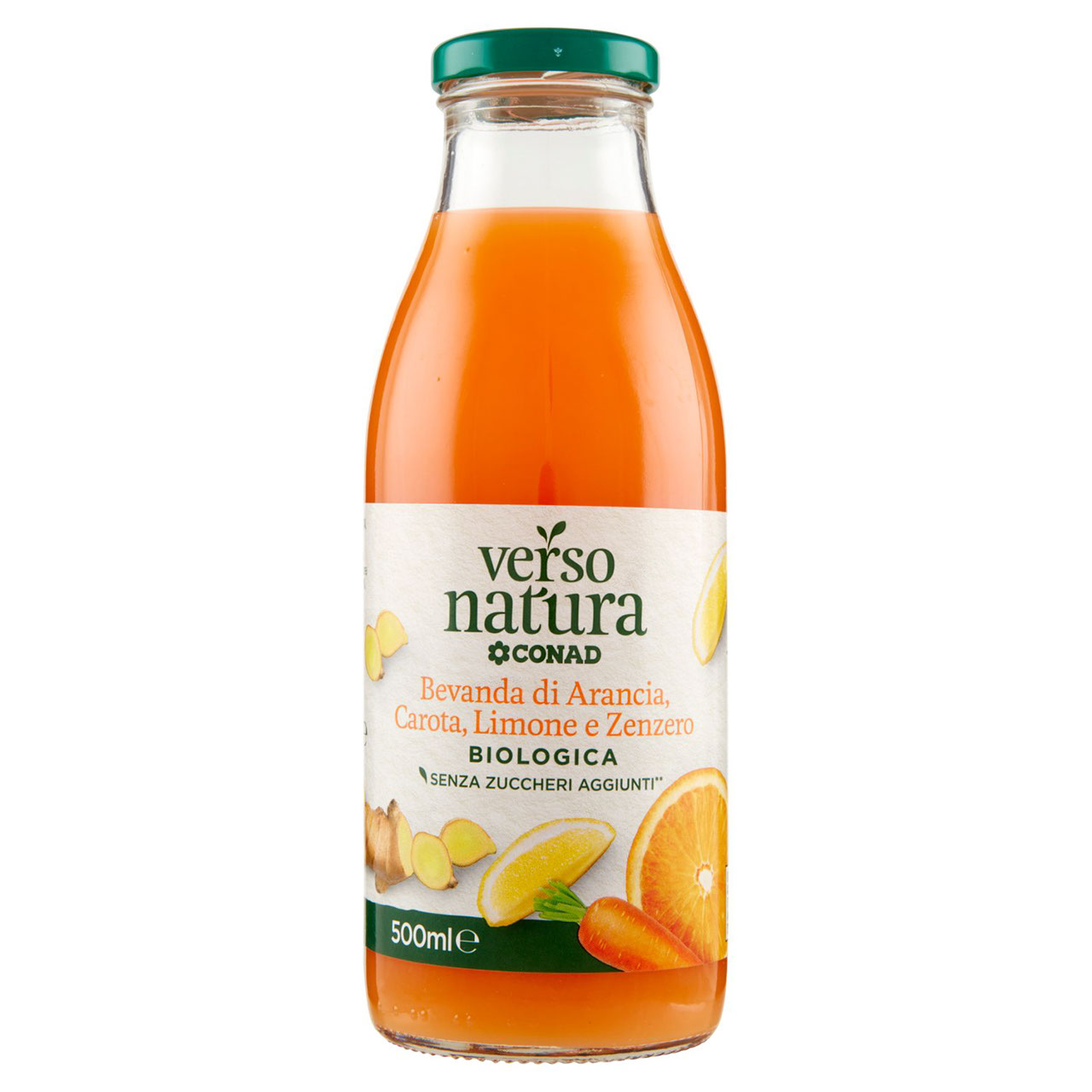 Arancia carota limone e zenzero Verso Natura