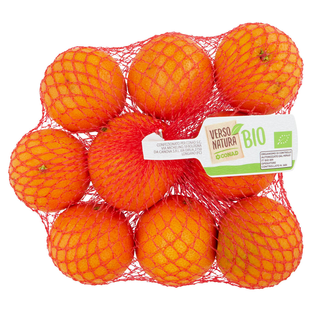 CONAD VERSO NATURA Bio Clementine biologiche Italia cal. 4 750 g