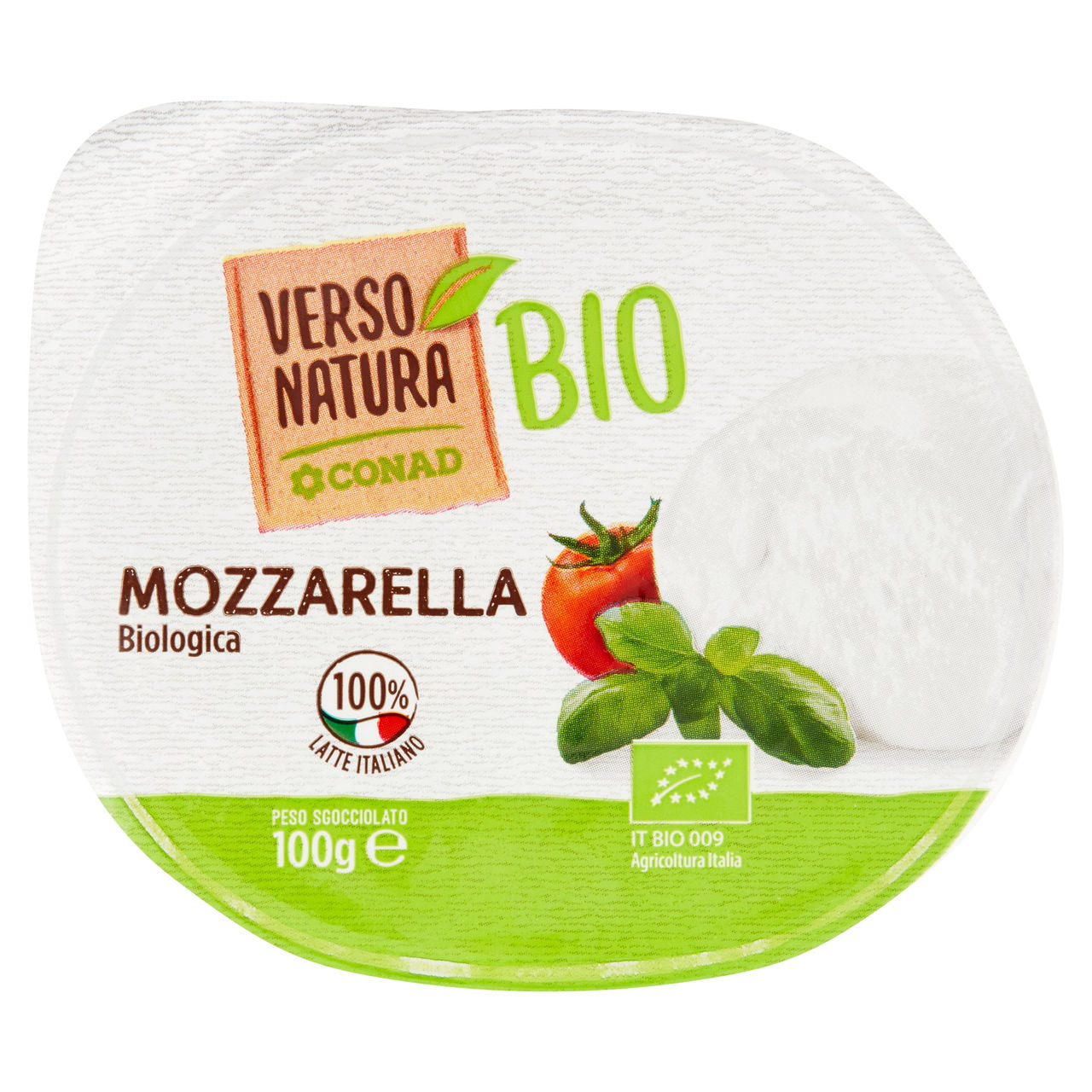 Mozzarella Biologica 100 g Conad in vendita online