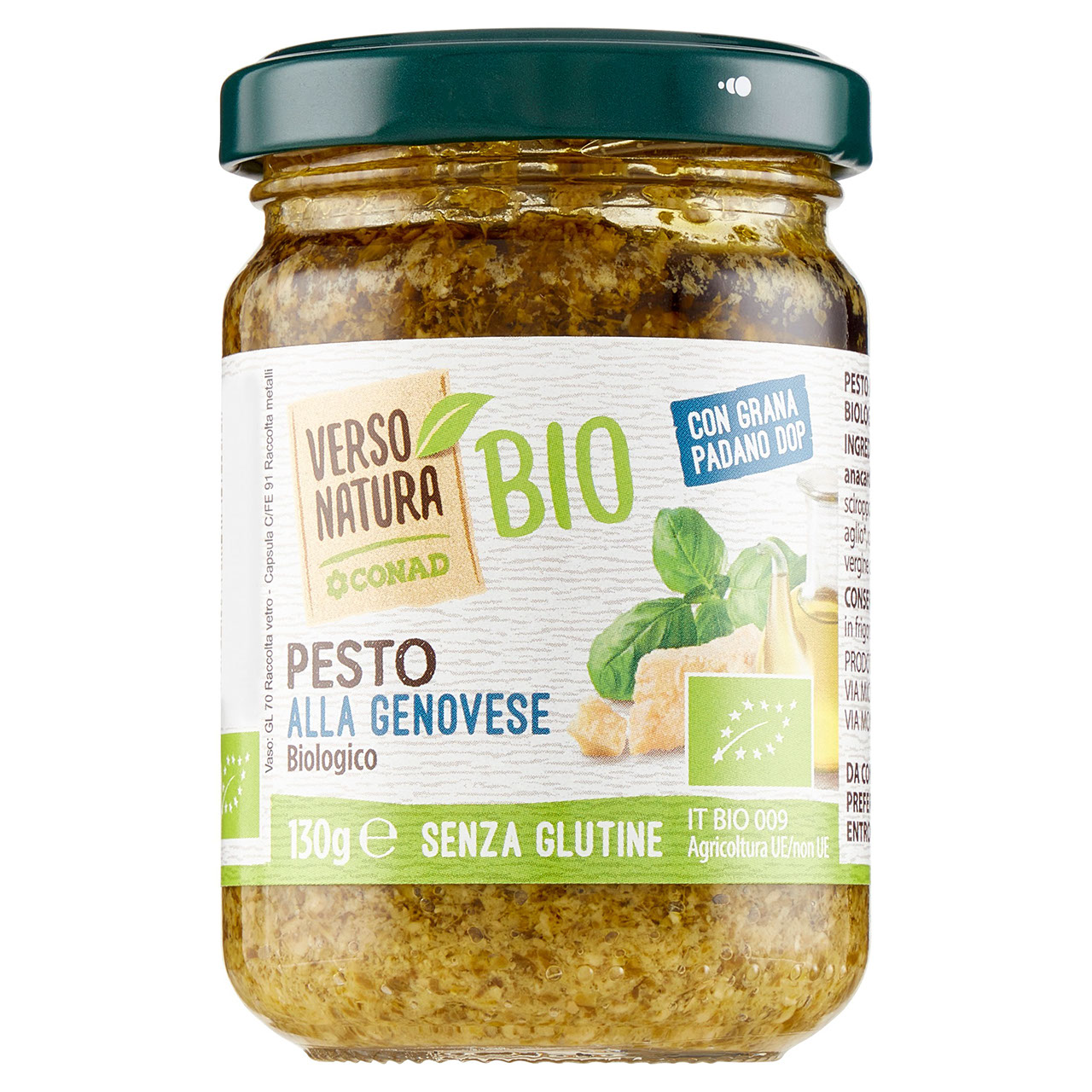 Pesto alla Genovese Biologico 130g Conad online