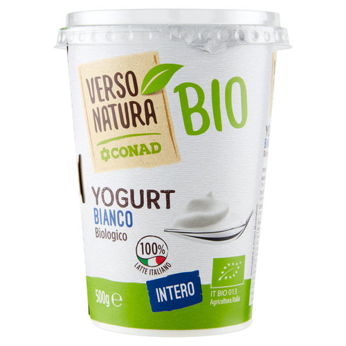 Yogurt Bianco intero 500gr - Lactis