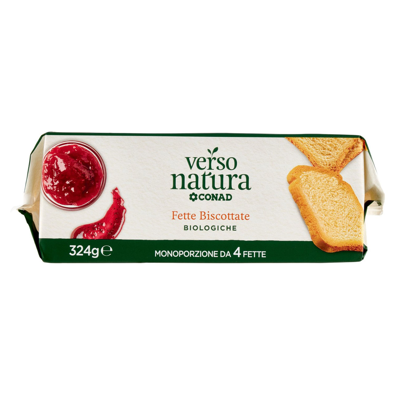 CONAD VERSO NATURA Fette Biscottate Biologiche 324 g