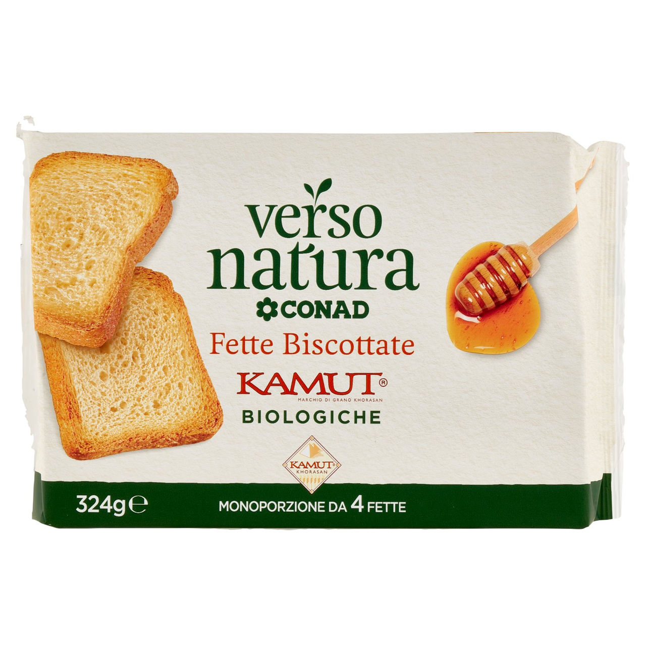 CONAD VERSO NATURA Fette Biscottate Kamut Biologiche 324 g