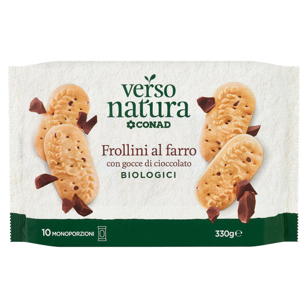 Frollini Farro e Cioccolato 10x33g Conad