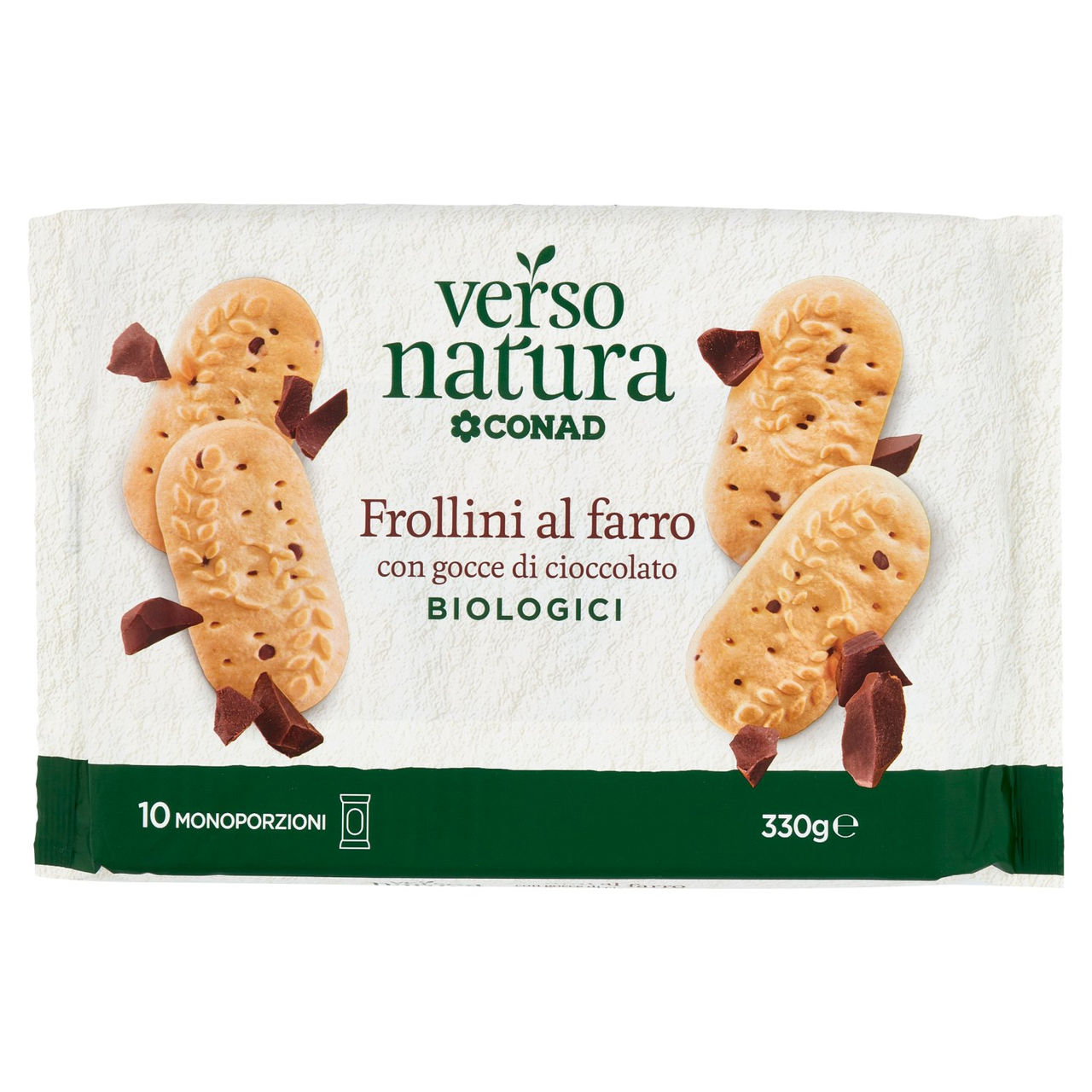 Frollini Farro e Cioccolato 10x33g Conad