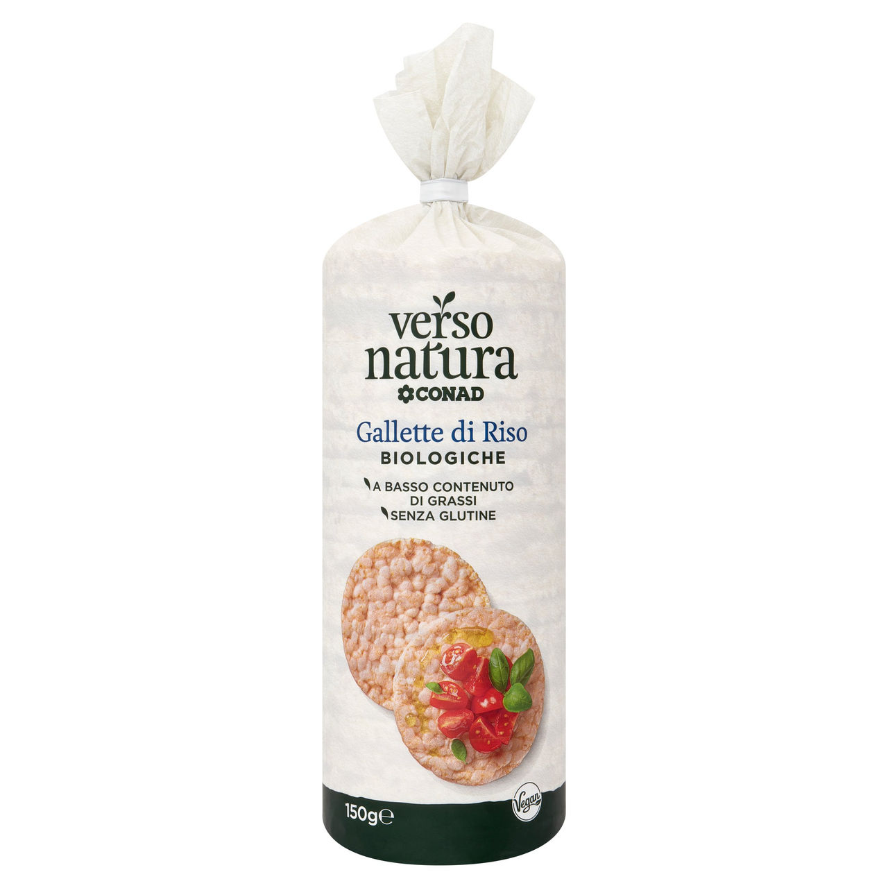 CONAD VERSO NATURA Gallette di Riso Biologiche 150 g