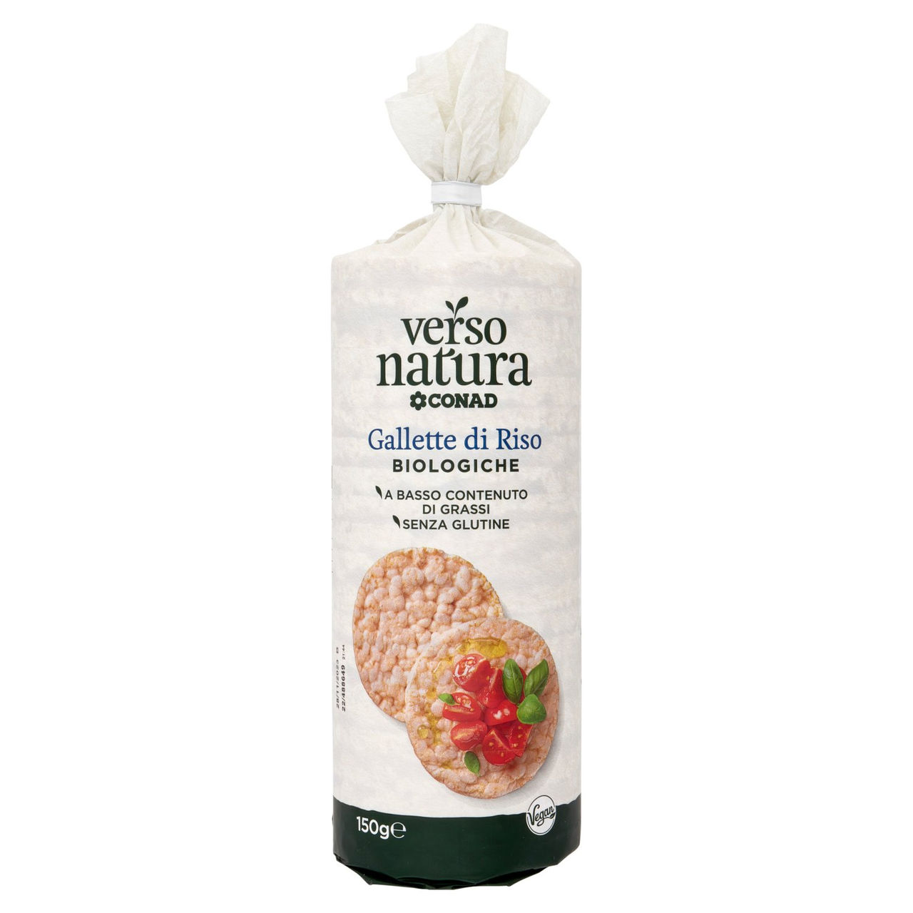 CONAD VERSO NATURA Gallette di Riso Biologiche 150 g