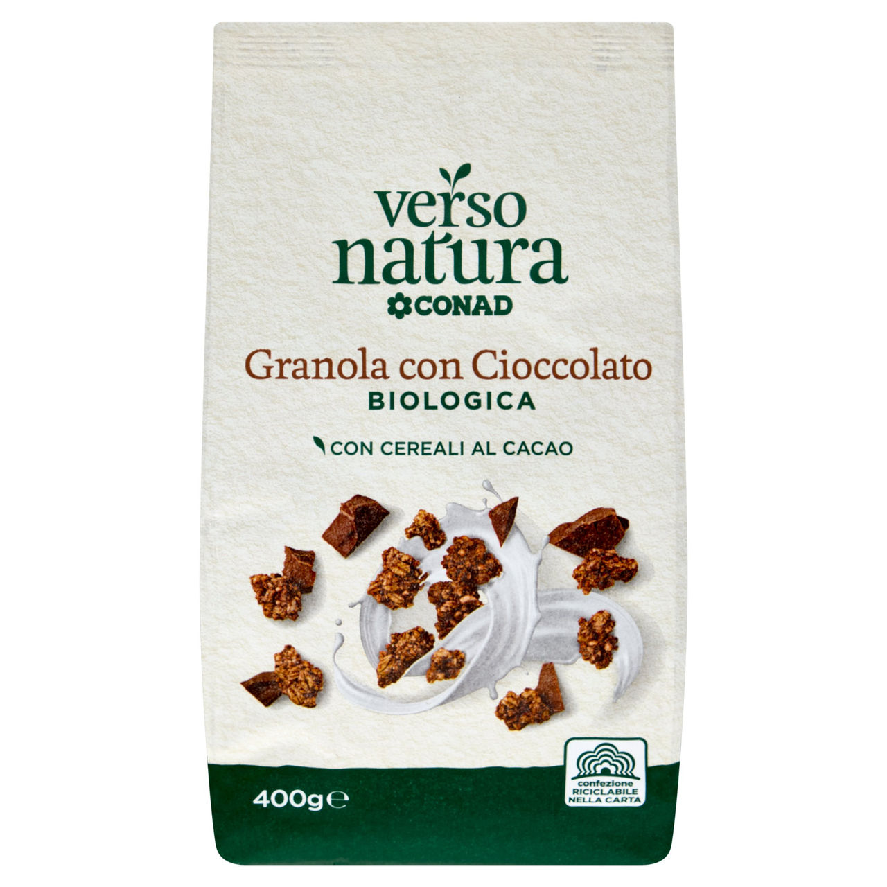 CONAD VERSO NATURA Granola con Cioccolato Biologica 400 g