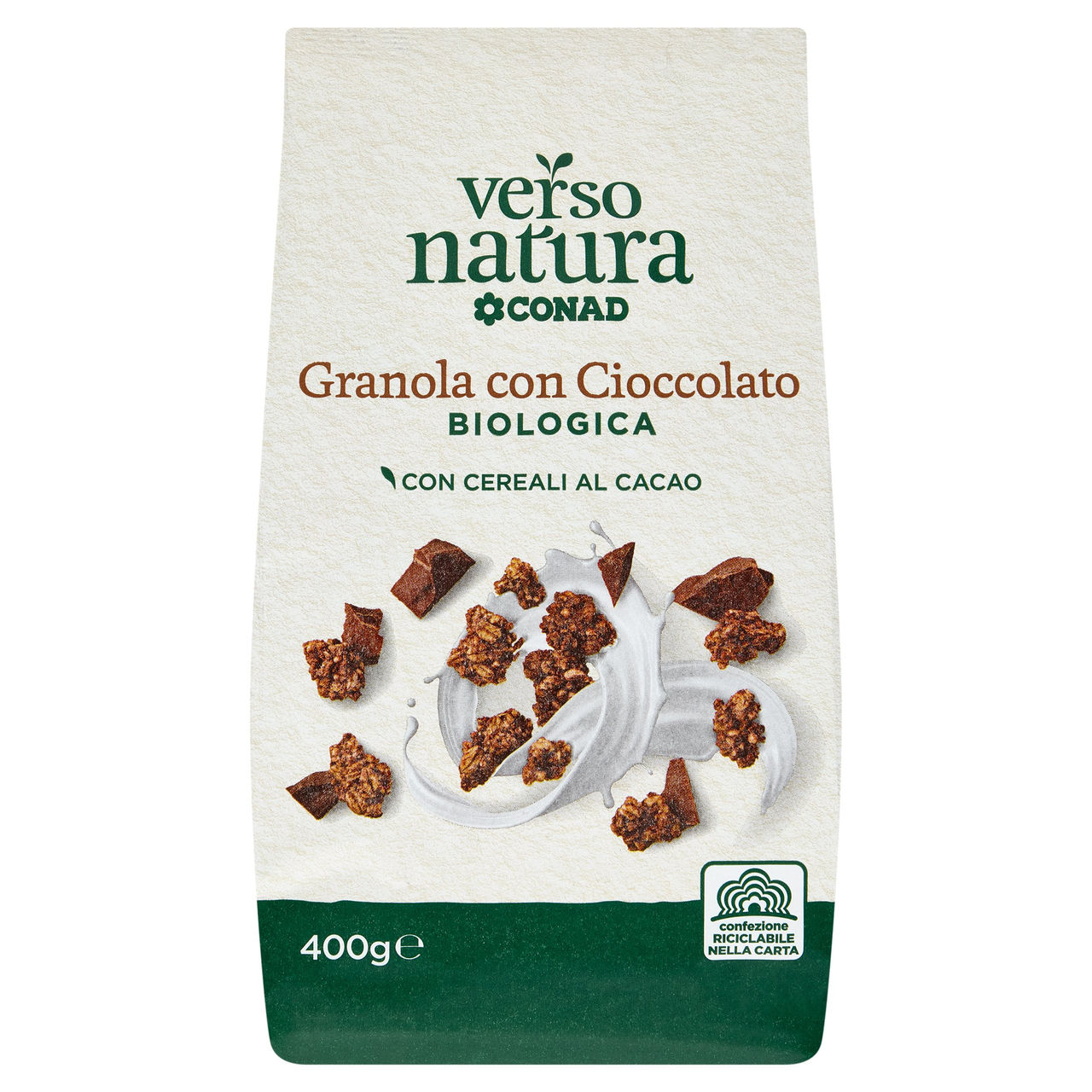 CONAD VERSO NATURA Granola con Cioccolato Biologica 400 g