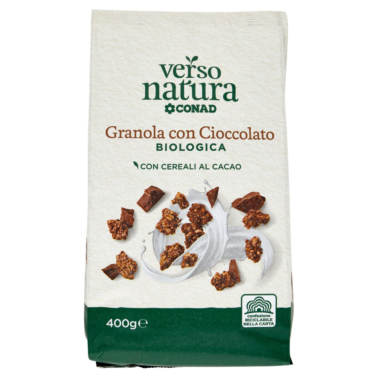 CONAD VERSO NATURA Granola con Cioccolato Biologica 400 g