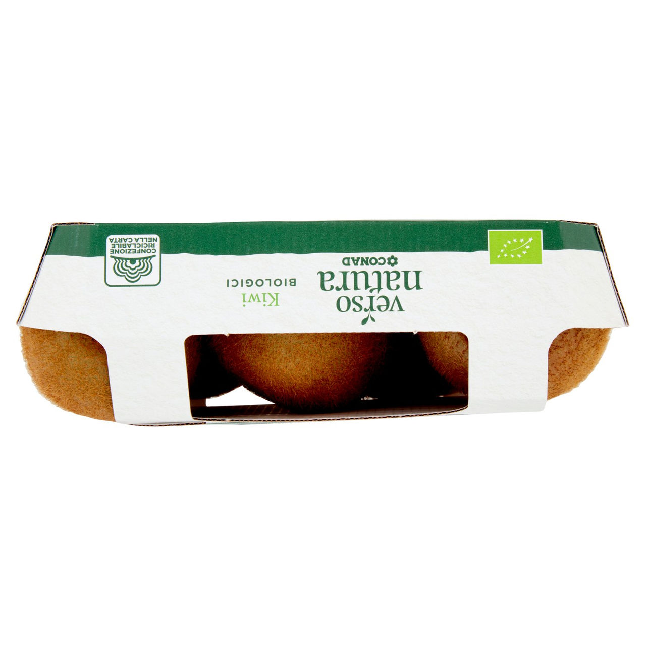 CONAD VERSO NATURA Kiwi biologici Hayward Cile Cal. 85/100g 0,500 kg