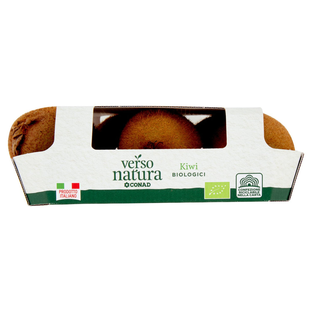 CONAD VERSO NATURA Kiwi biologici Hayward Italia Cal. 85/100g 0,500 kg