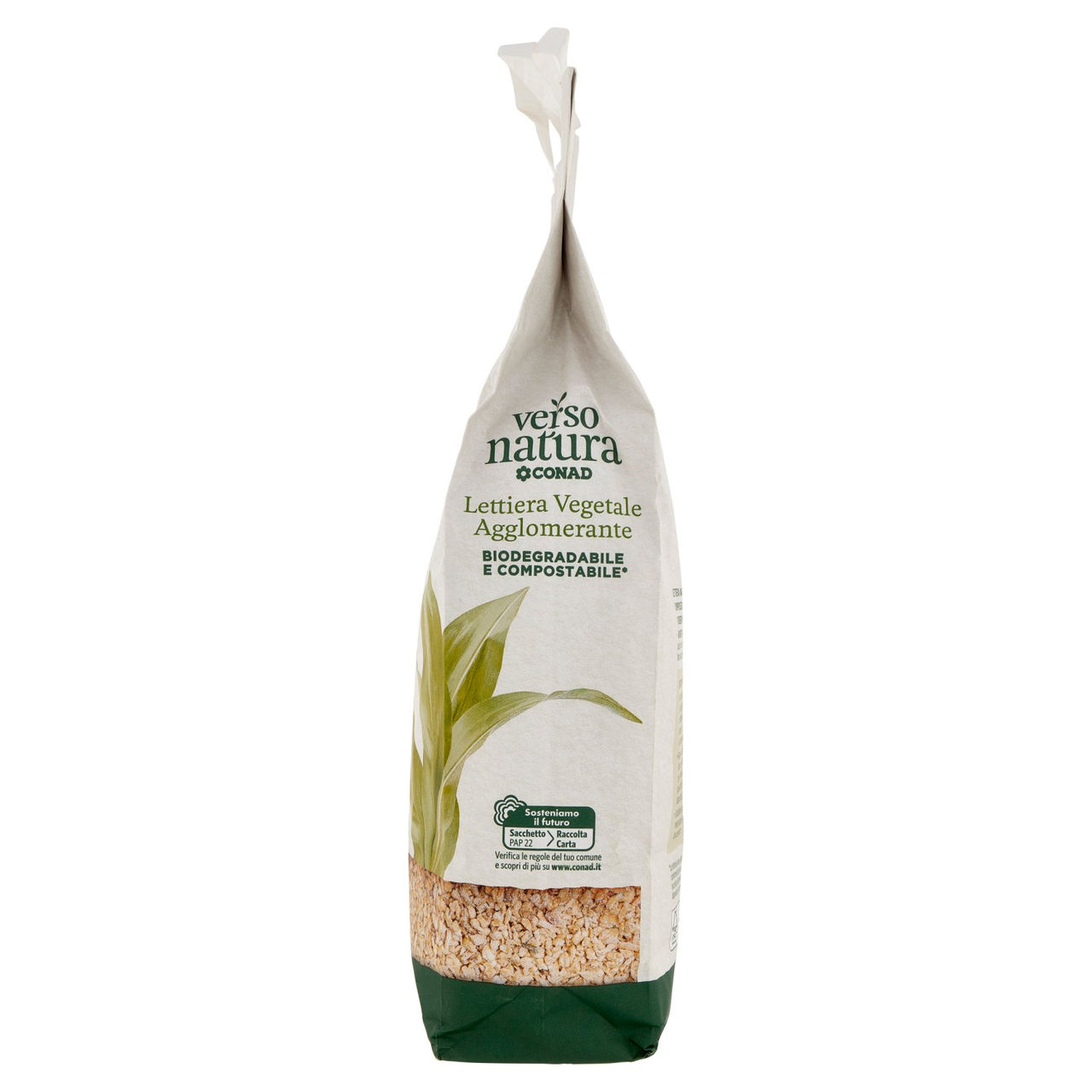 CONAD VERSO NATURA Lettiera Vegetale Agglomerante 5 l