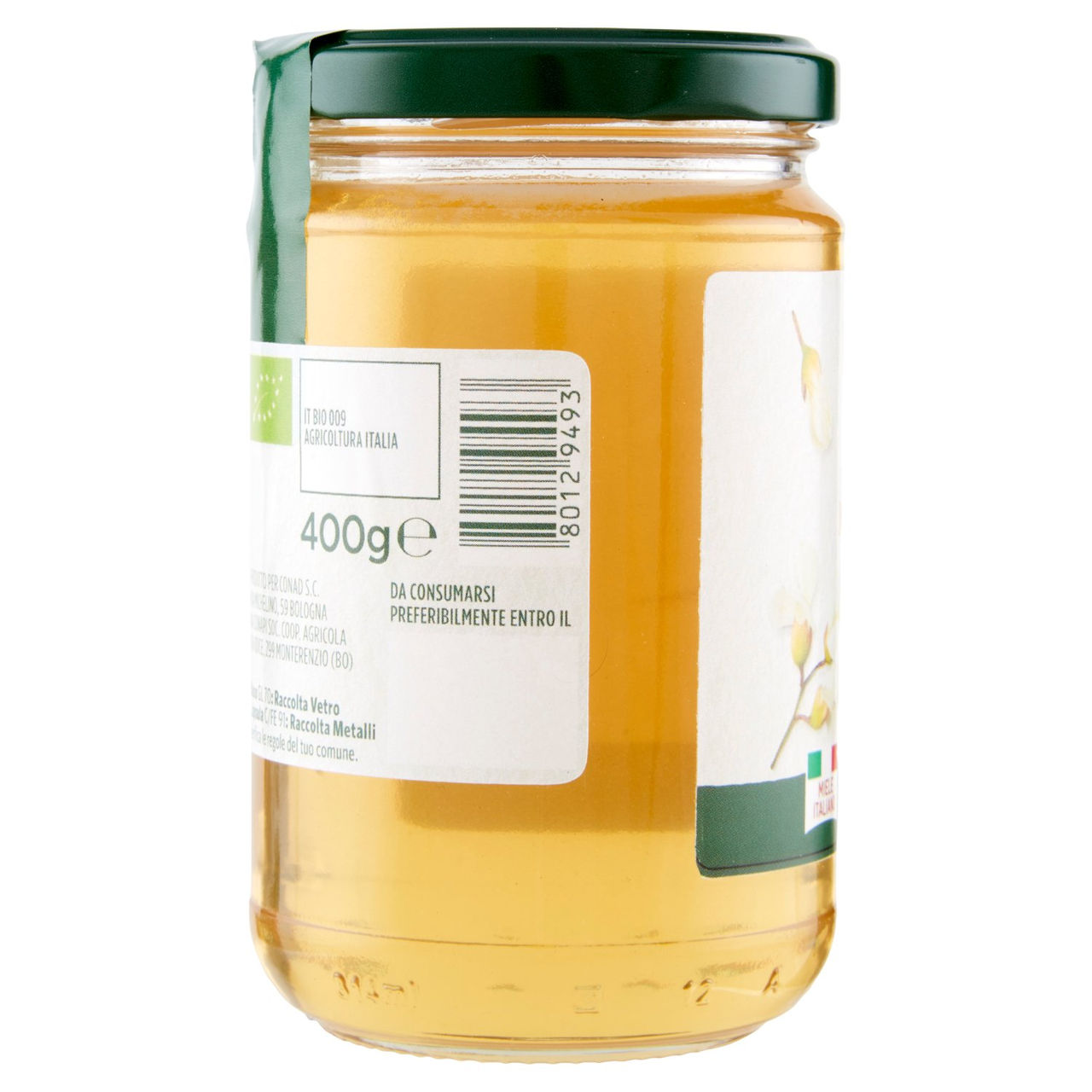 CONAD VERSO NATURA Miele di Acacia Biologico 400 g