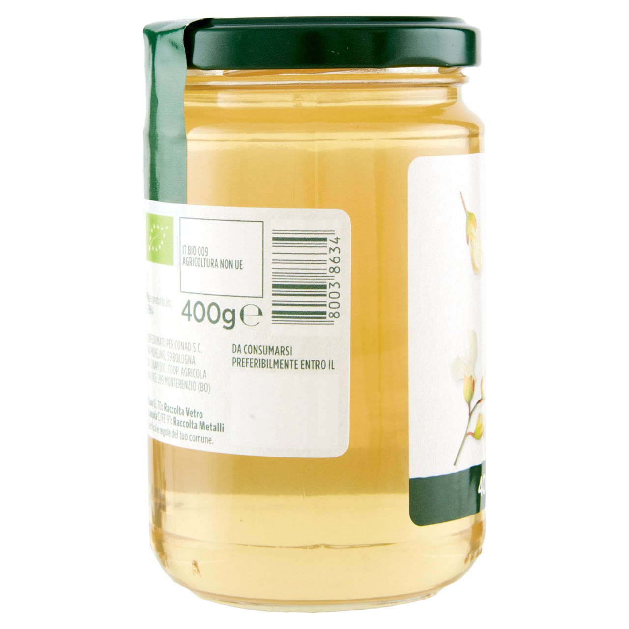 CONAD VERSO NATURA Miele di Acacia Biologico 400 g