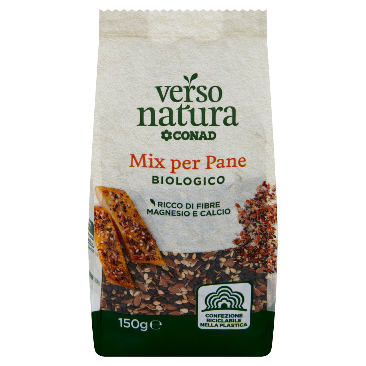 Mix per pane con semi bio Conad in vendita online