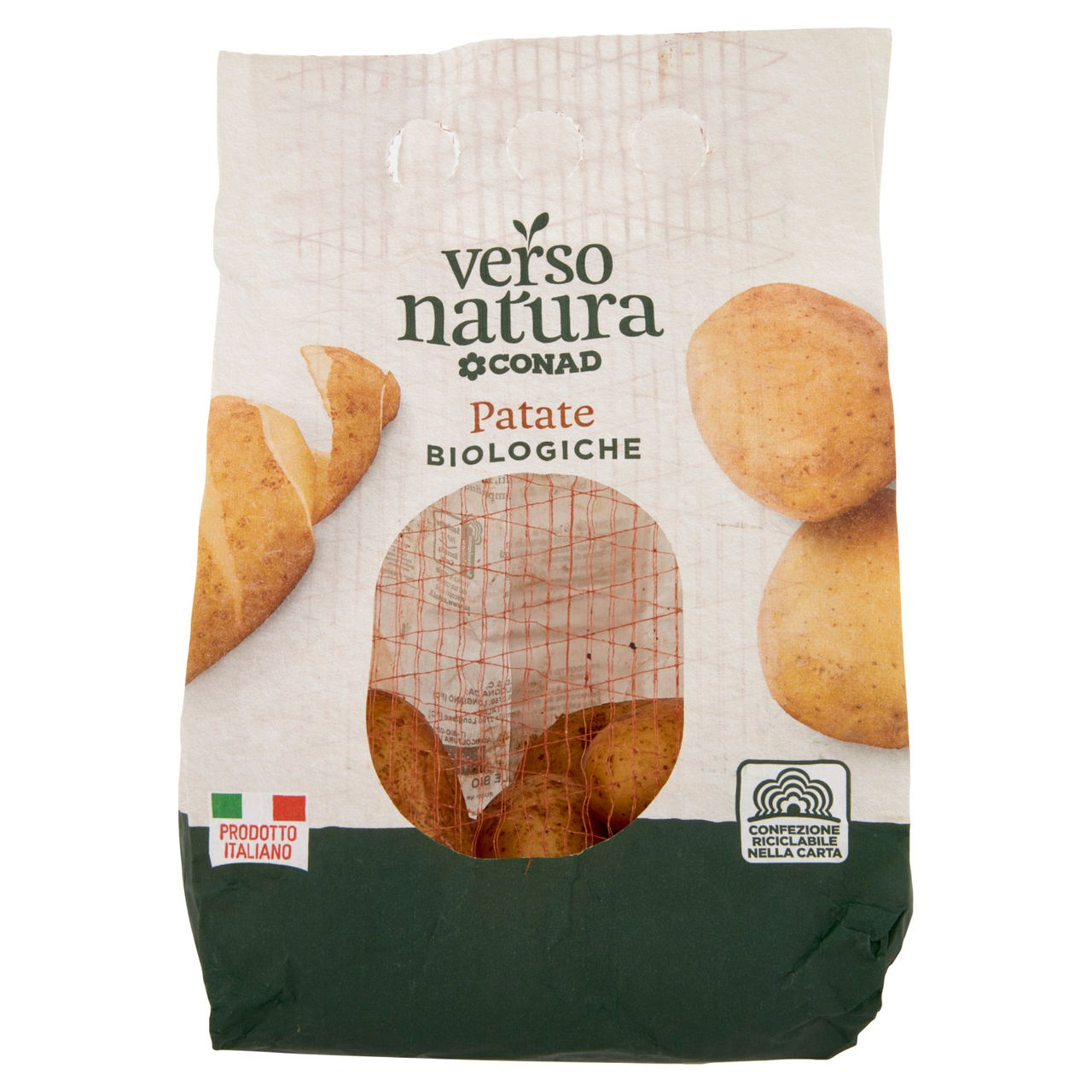 CONAD VERSO NATURA Patate Novelle Bio Italia Cal. 40/60 Biologiche 1 kg