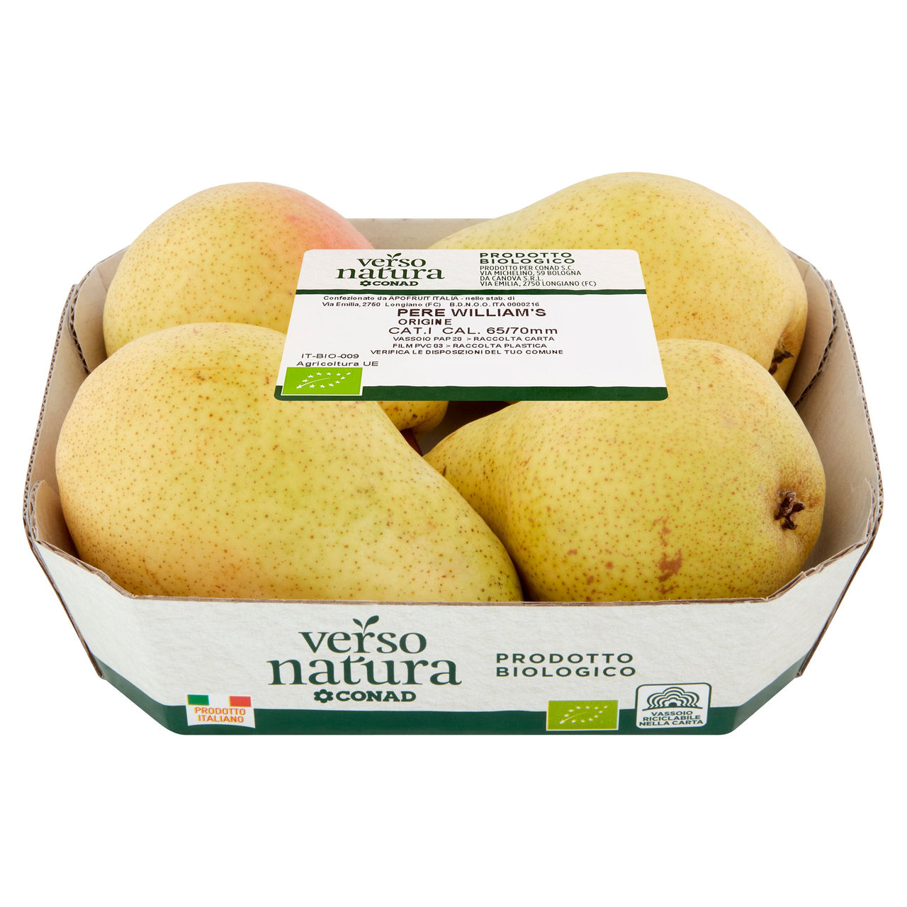 CONAD VERSO NATURA Pere William'S Italia Cal. 65/70mm 0,600 kg