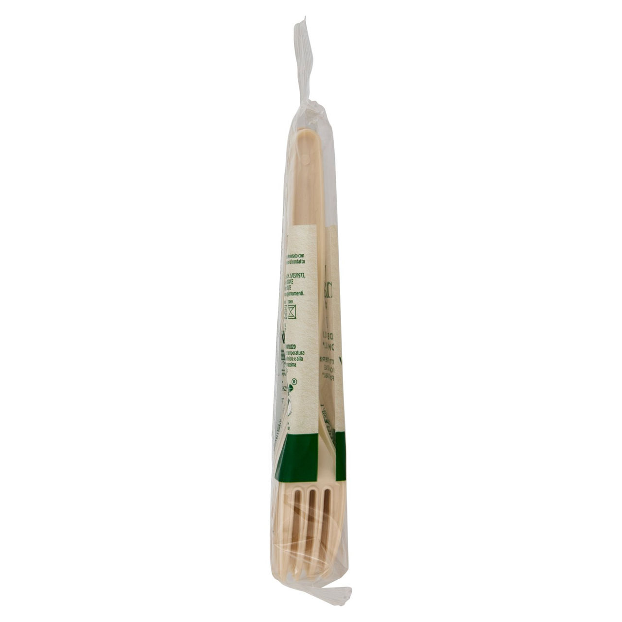 CONAD VERSO NATURA Posate Biodegradabili e Compostabili* Forchette 15 pz