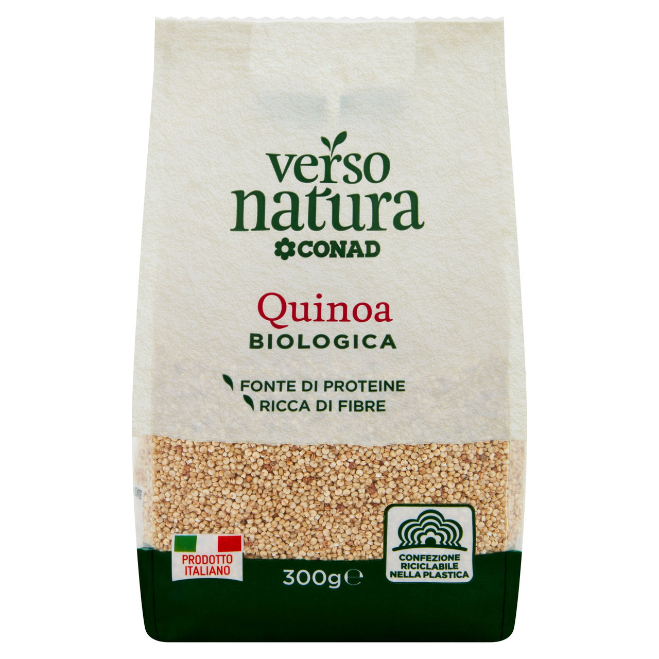 Quinoa Biologica 300 g Verso Natura Bio Conad