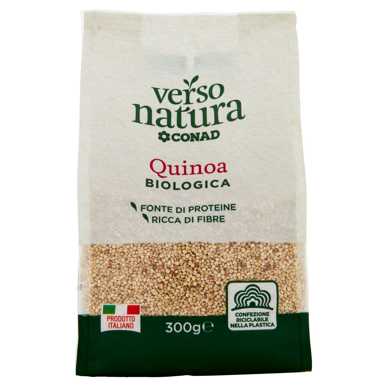 Quinoa Biologica 300 g Verso Natura Bio Conad