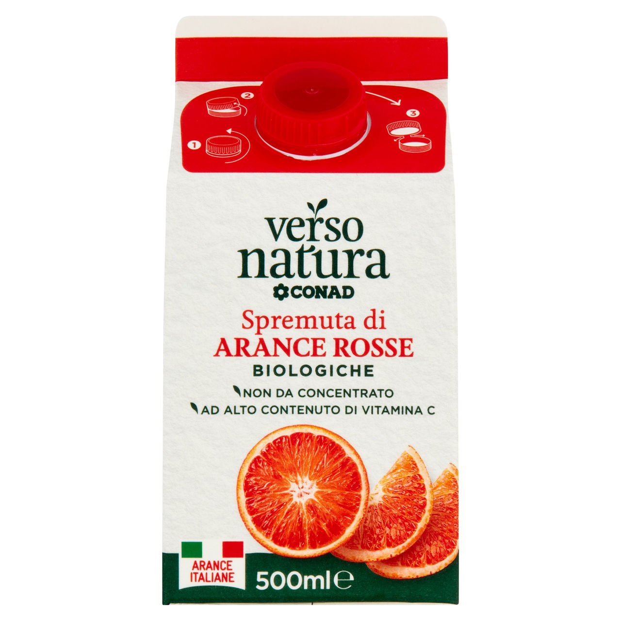 Spremuta di Arance Rosse Bio Verso Natura Conad