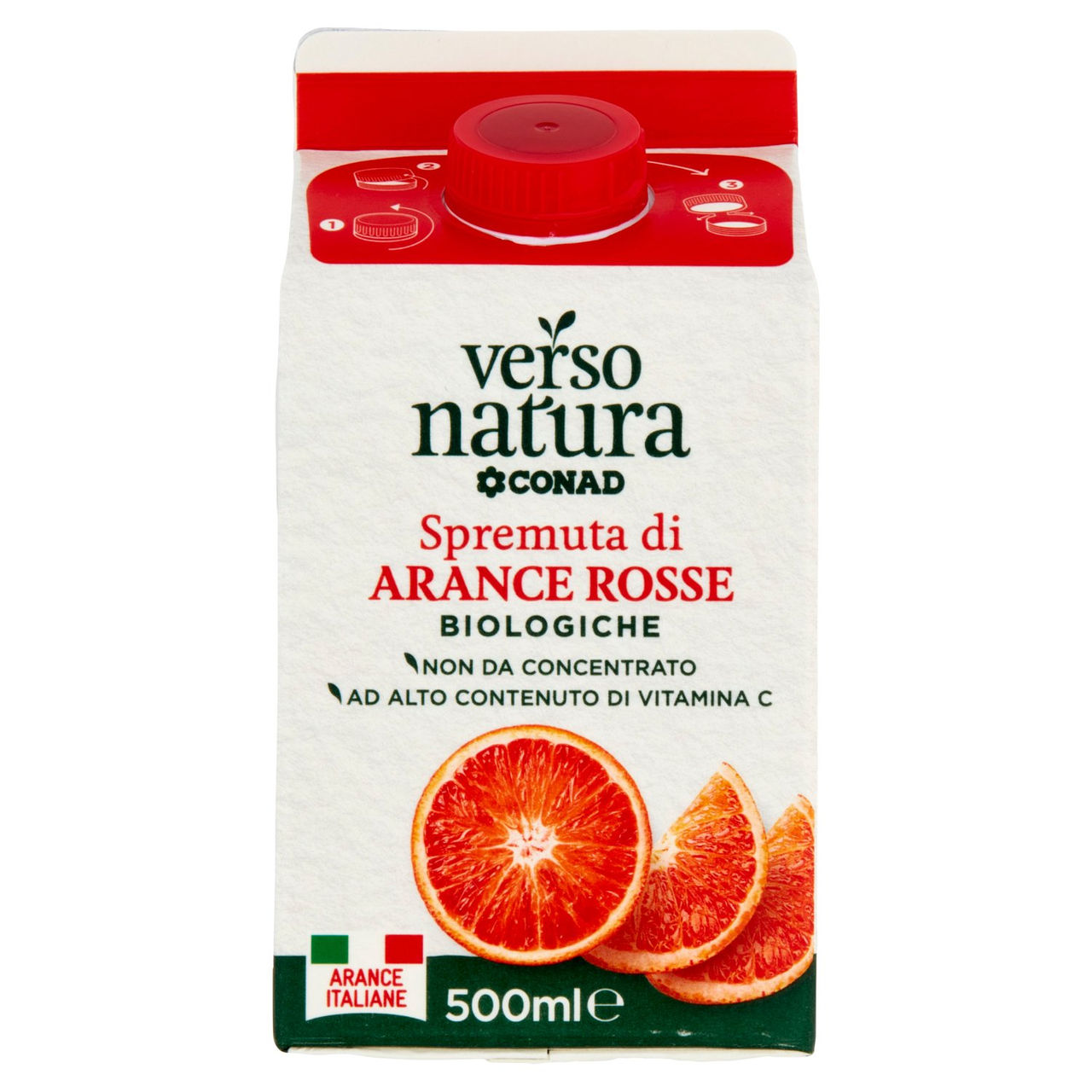 Spremuta di Arance Rosse Bio Verso Natura Conad