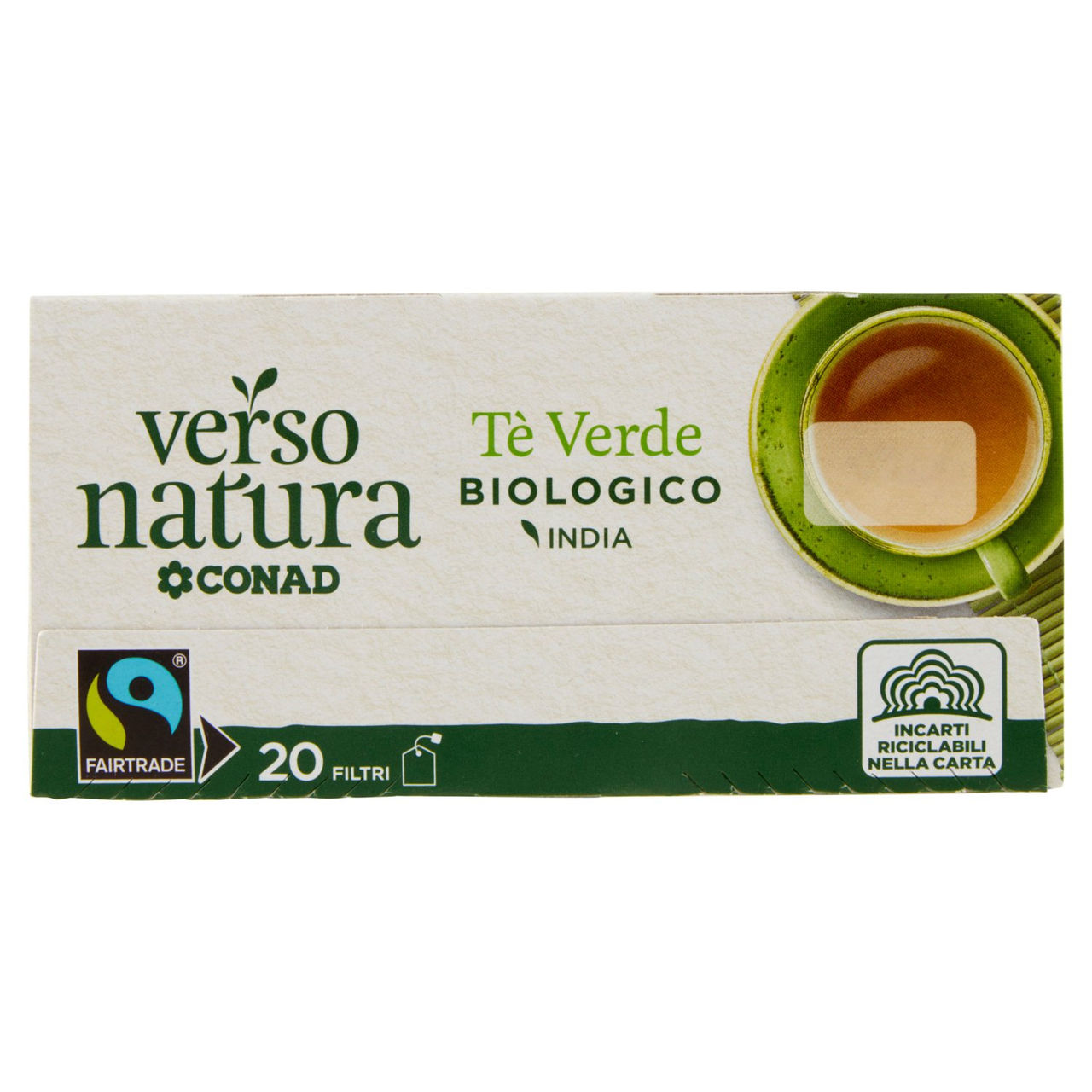 Tè verde biologico 20 filtri g 35 Conad online