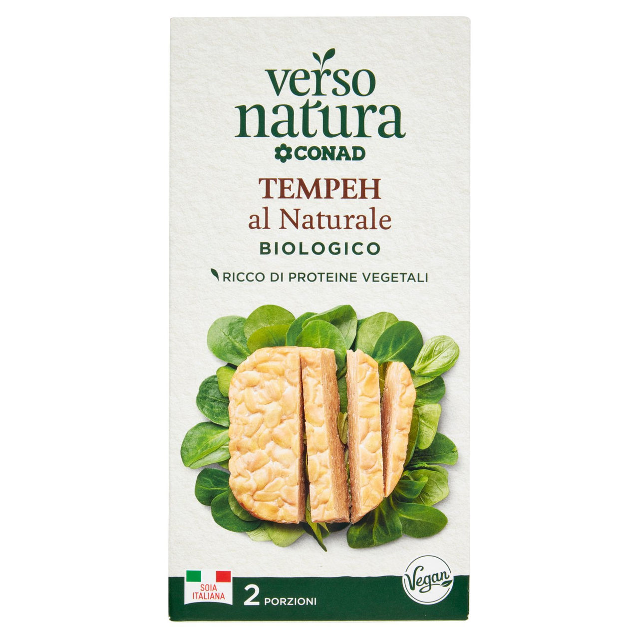 CONAD VERSO NATURA Tempeh al Naturale Biologico 2 x 75 g