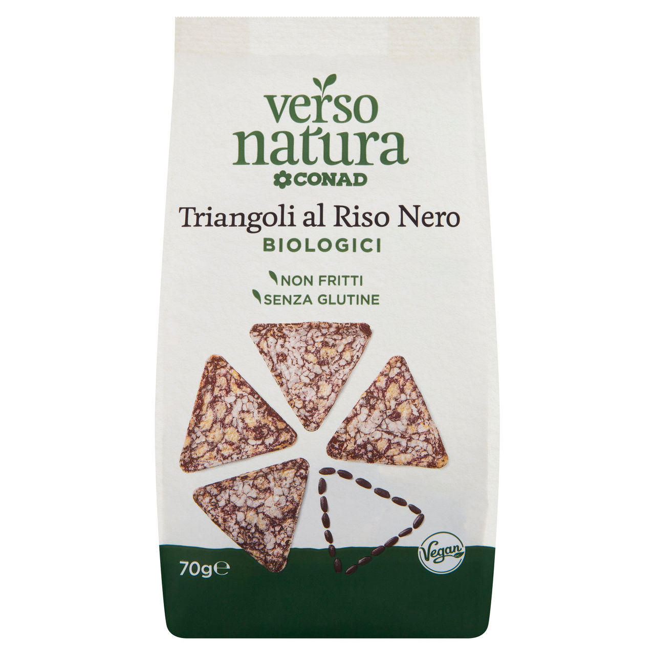 Triangoli Riso Nero Bio Conad in vendita online