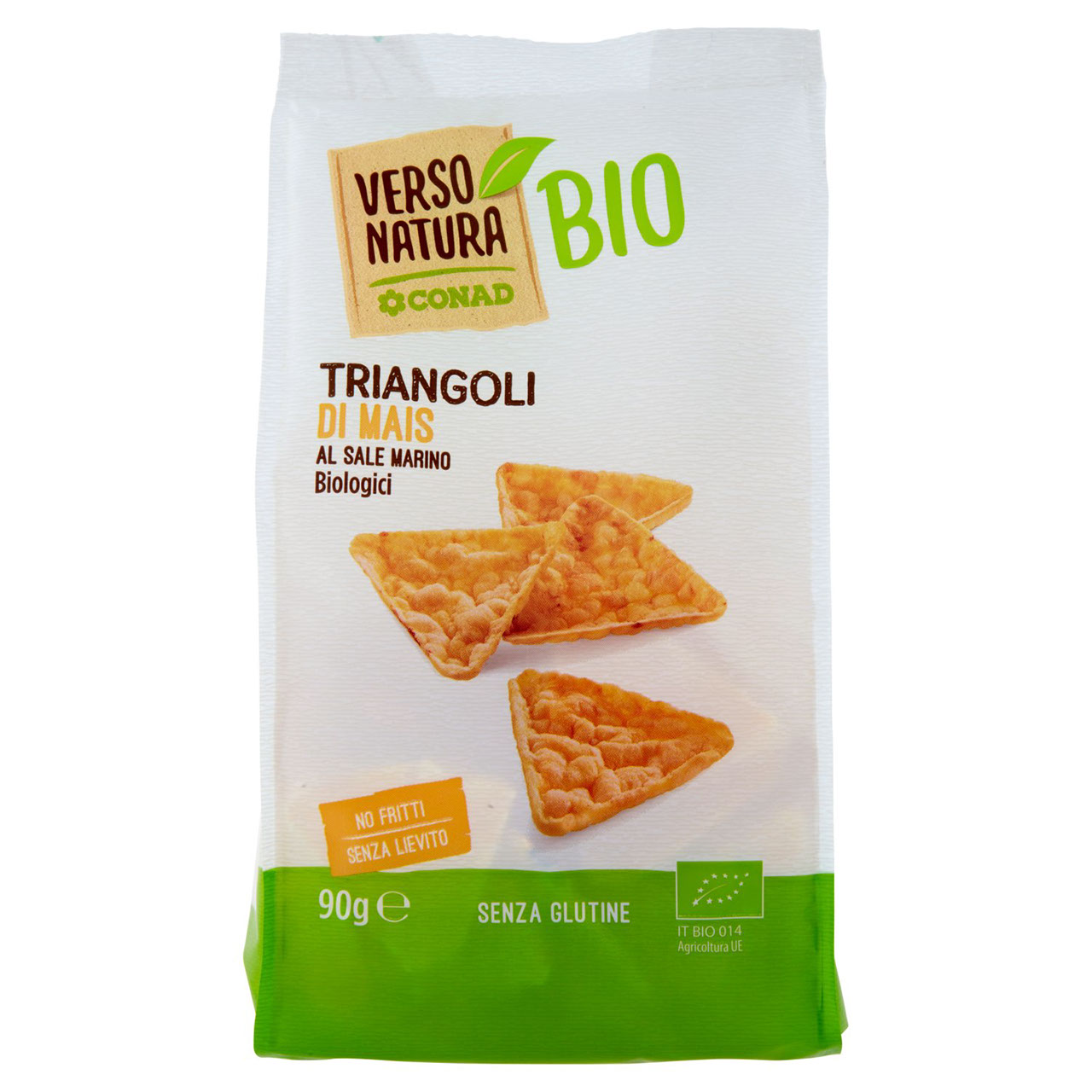 Triangoli di Mais Snack Biologico 90g Conad online