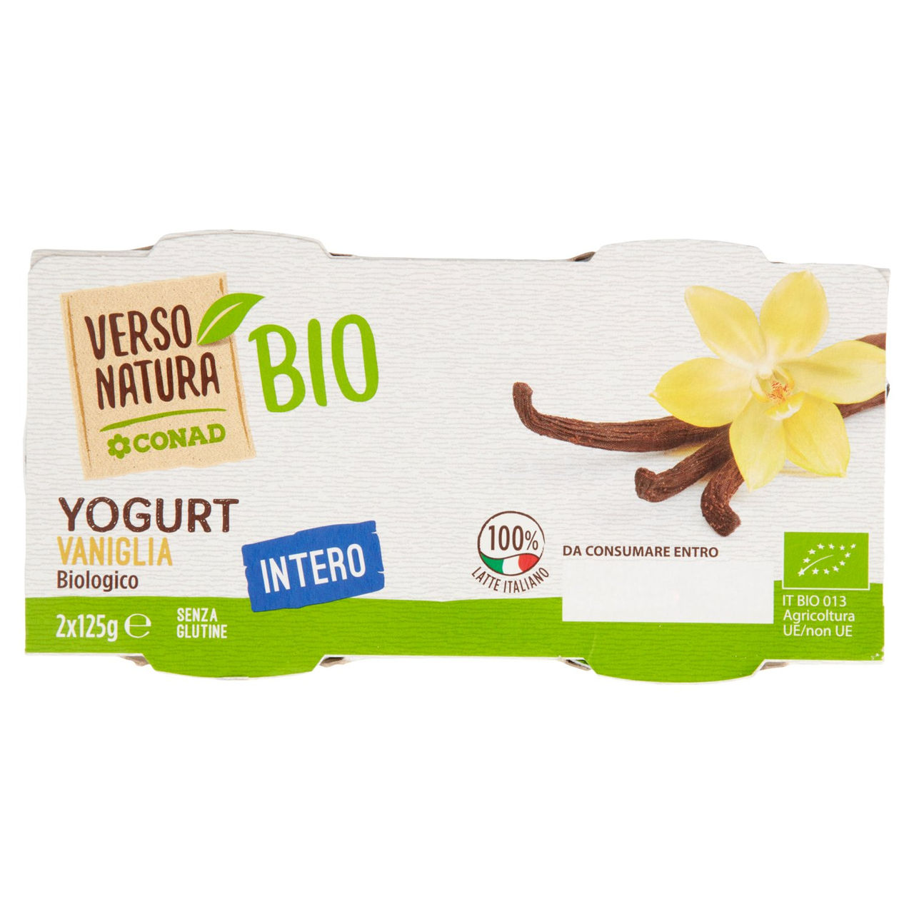 Yogurt Vaniglia Biologico Intero Conad online