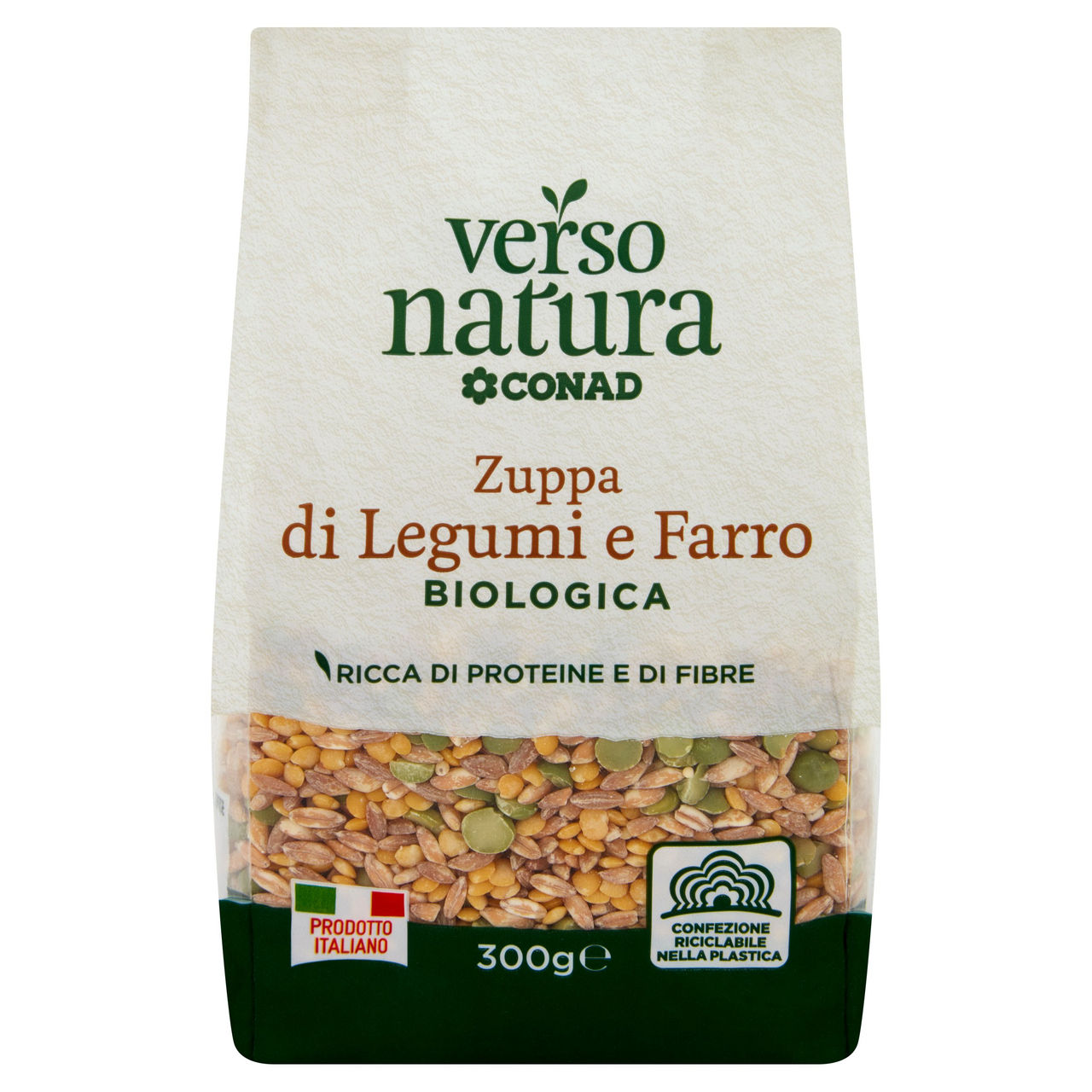 Zuppa con Farro Biologica Verso Natura Bio Conad