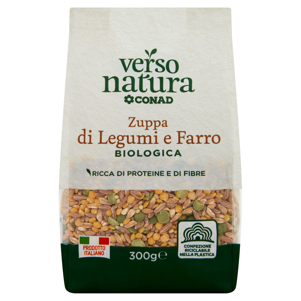 Zuppa con Farro Biologica Verso Natura Bio Conad